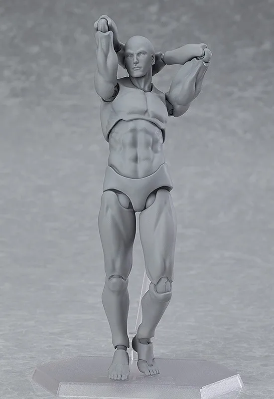 Figma Аниме Archetype He She Kun Chan Подвижная кукла, фигурка Коллекционная, шарниры, мужской и женский ферритовый 14,5 см