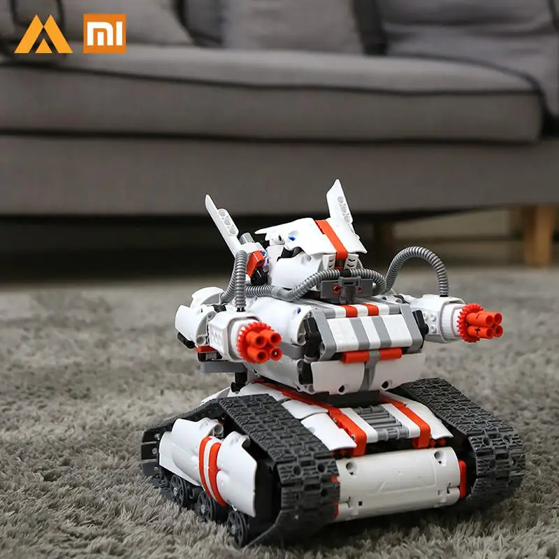 Xiaomi MITU Robot Builder DIY Building Blocks Bluetooth 4.0 Programmable Smart Track Kit APP Xioami Xiomi Mi | Электроника