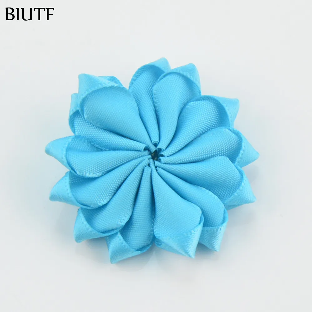 Оптовая Продажа 800 шт./лот 1 8 ''Мини атласная Цветочная лепестковая розетка