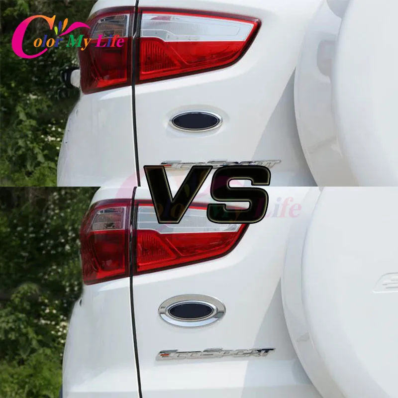 Цвет моя жизнь ABS хром задний багажник логотип декоративный круг отделка