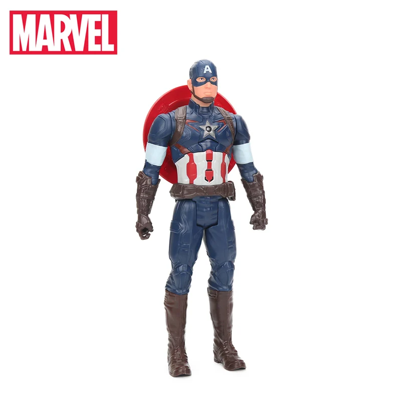 Marvel Toys 26 30 см электронная Фигурка Человека паука Капитан Америка титановый герой