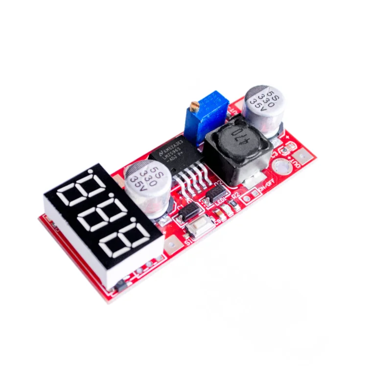 Φ Регулируемый модуль регулятора напряжения/модуль напряжения LM2596/с дисплеем