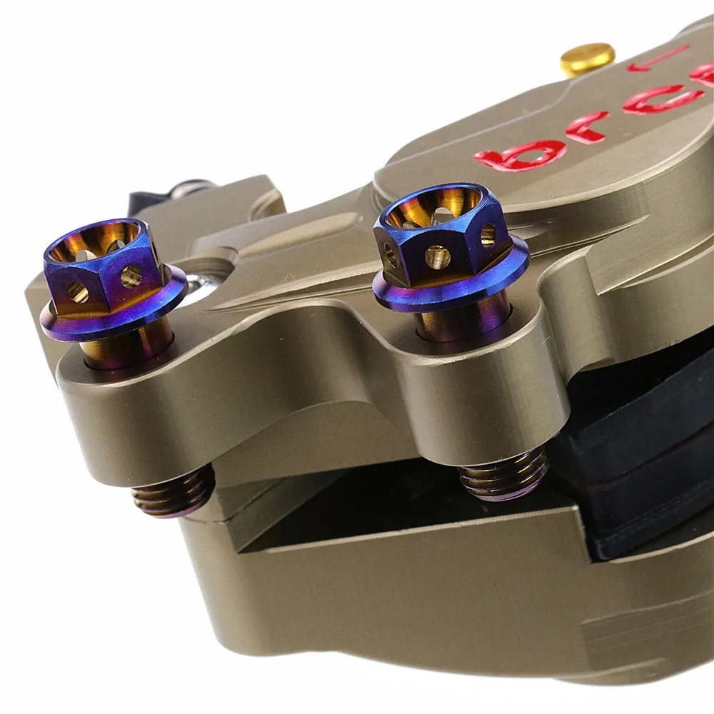 2 шт. фиксирующие болты для тормозного суппорта мотоцикла M10 * 1 25 мм|Рычаги веревки