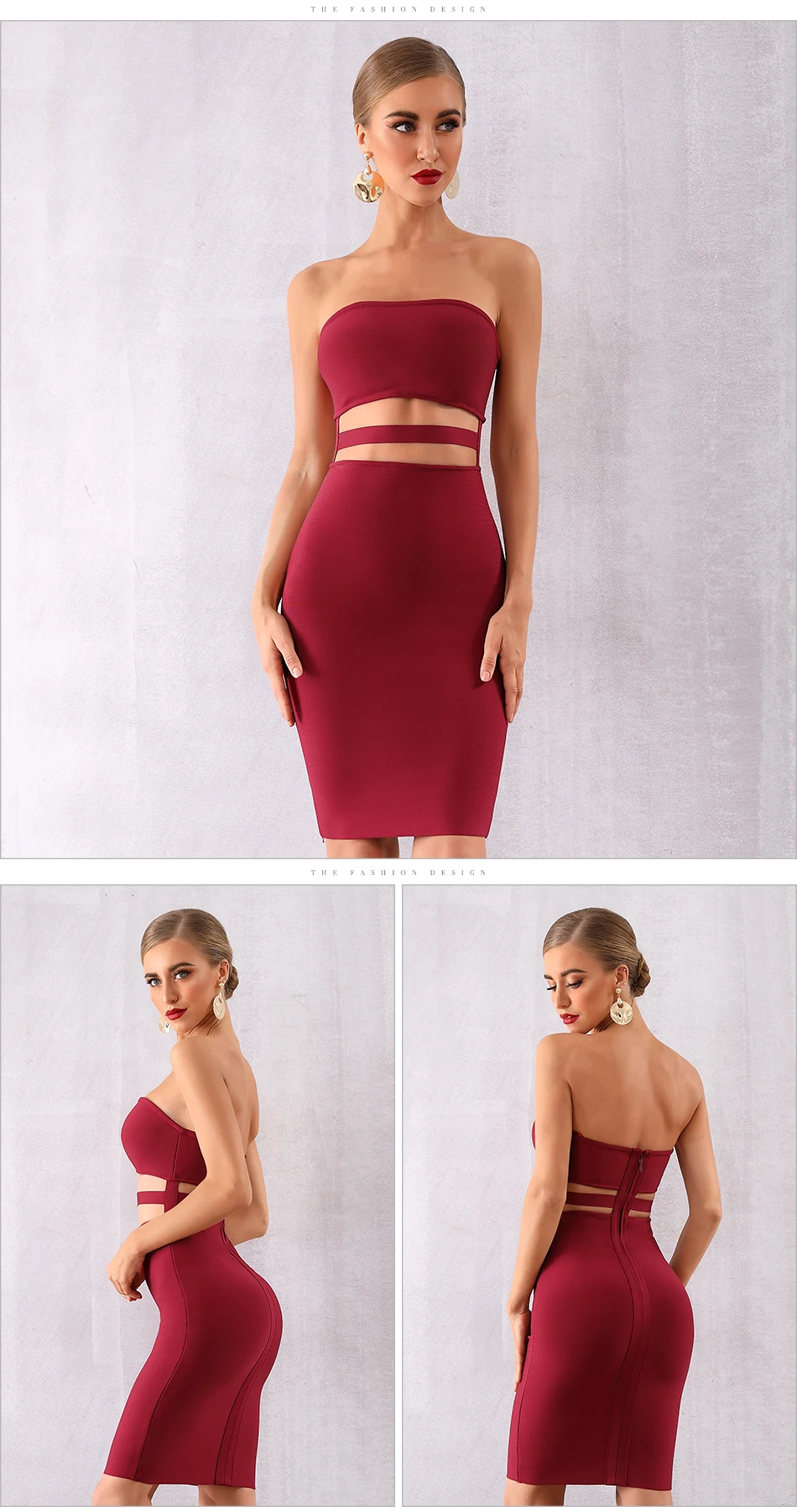 Adyce новое летнее элегантное женское Бандажное Платье Vestidos сексуальное без бретелек открытое Клубное платье знаменитостей Подиумные вечерние платья