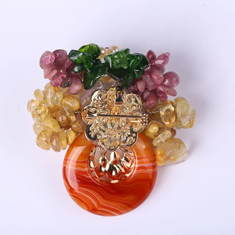 Натуральный жемчуг зеленый оникс белая бабочка оболочки подвеска для броши