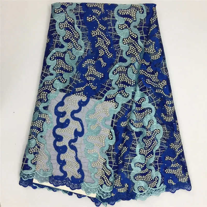 Кружевная ткань в африканском стиле 2017 кружевная с вышивкой нигерийском для