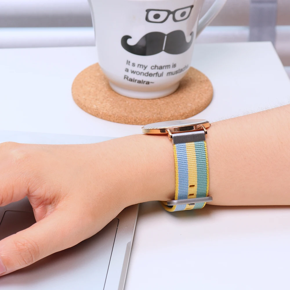 20 мм спортивные часы, сменный тканый нейлоновый Браслет Для Xiaomi Huami Amazfit Bip BIT PACE Lite, Молодежные умные часы, ремешок