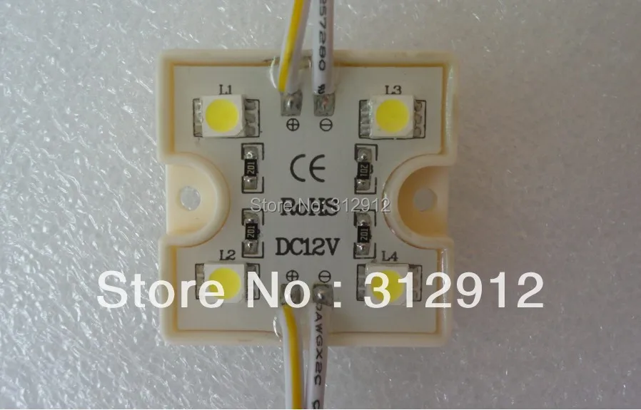 WARM WHITE 5050 SMD LED module,DC12V,20pcs a string