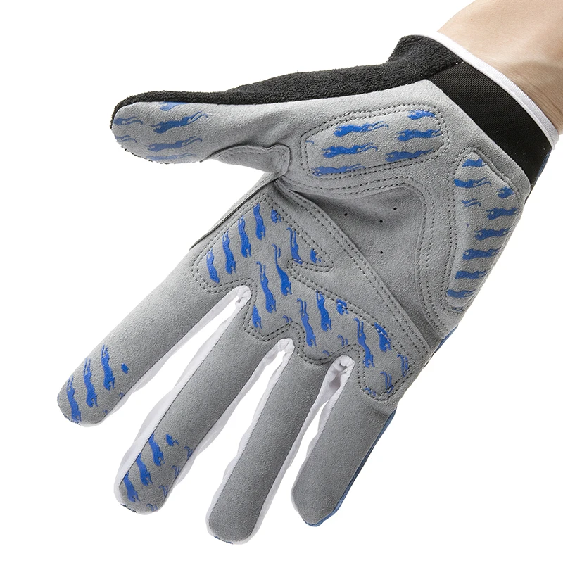 Перчатки для езды на велосипеде с 3D принтом открытом воздухе полным пальцем