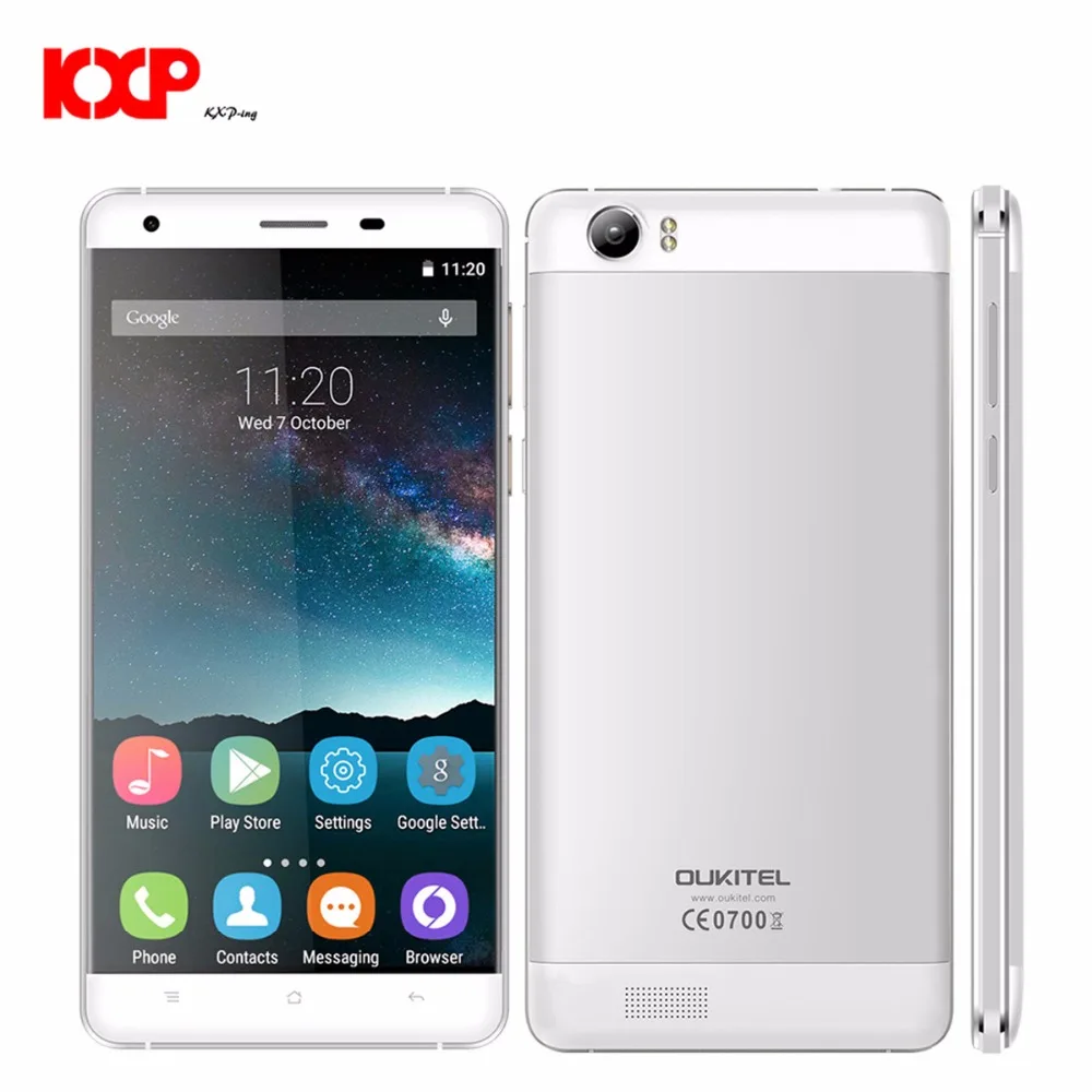 OUKITEL K6000 4G Phablet 5.5 inch Android 5.1 MTK6735 64bit Quad Core 1.0GHz 2GB RAM 16GB ROM 13.0MP + 5.0MP OTG | Мобильные