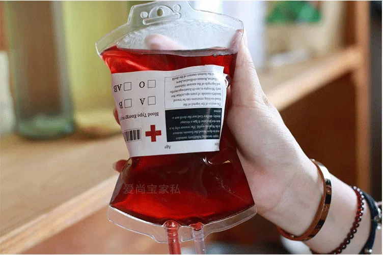 Вампир крови напитки сумки сок Mocktail сироп сердечные оптом 10 шт 350 400 мл Горячая