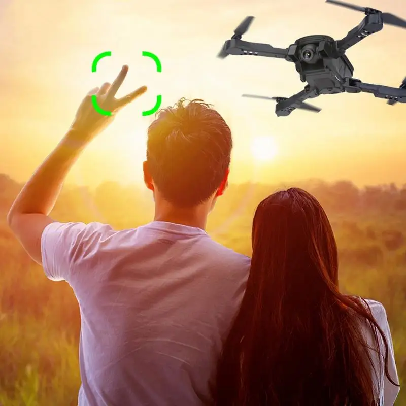Hd камера передачи приложение дистанционное управление складная игрушка Fpv Rc четырехосный летательный аппарат Дрон с объективом