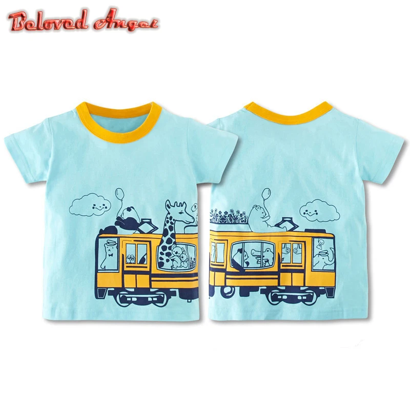 Детская одежда блузка из 100% хлопка детская футболки для малышей топы мальчиков