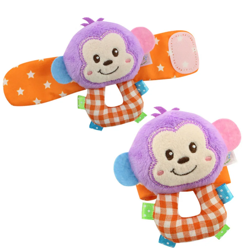 Leadingstar 2 шт. Симпатичные Fun для малышей писклявым плюшевый слон Обезьяна Животное