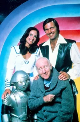 Группа Buck Rogers в 25 летнем научно фантастическом ТВ Ретро Винтажный Классический