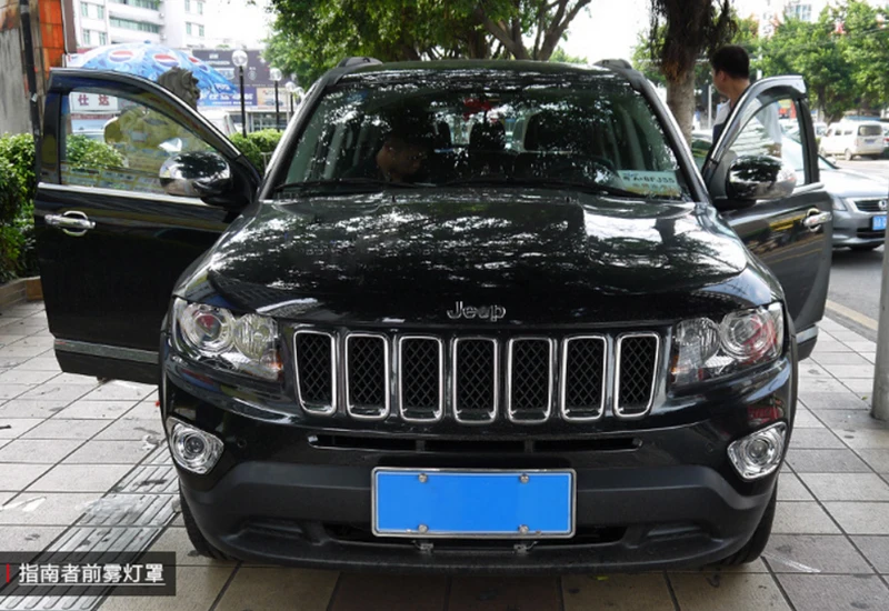 Хромированный АБС-пластик 2 шт передний противотуманный полный светильник