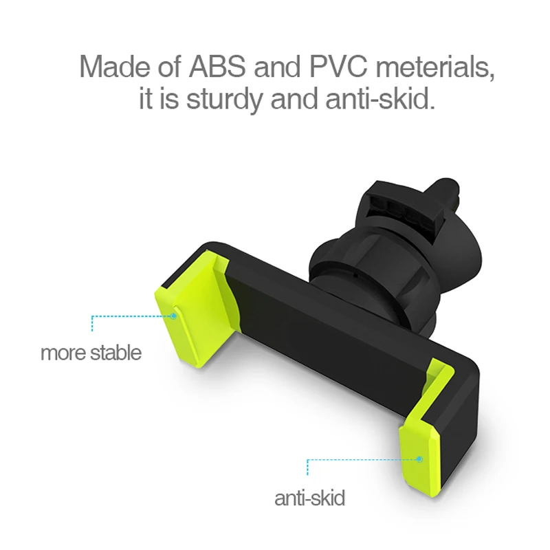 Универсальный автомобильный держатель с креплением на вентиляционное отверстие
