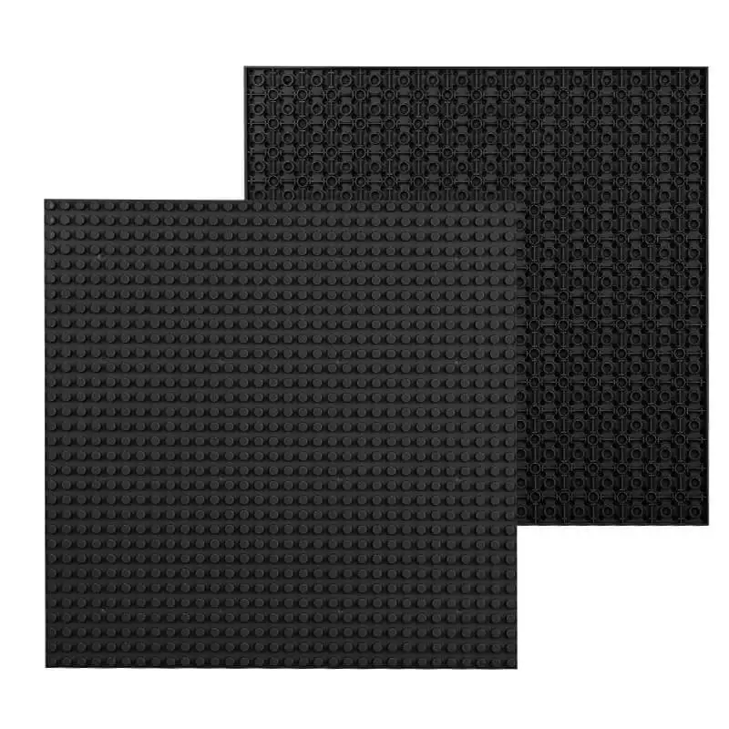Black Высококачественные двухсторонние опорные пластины 32*32 точек для маленьких кирпичей DIY строительные блоки Базовая пластина совместима с классическими блоками - Цвет: Black
