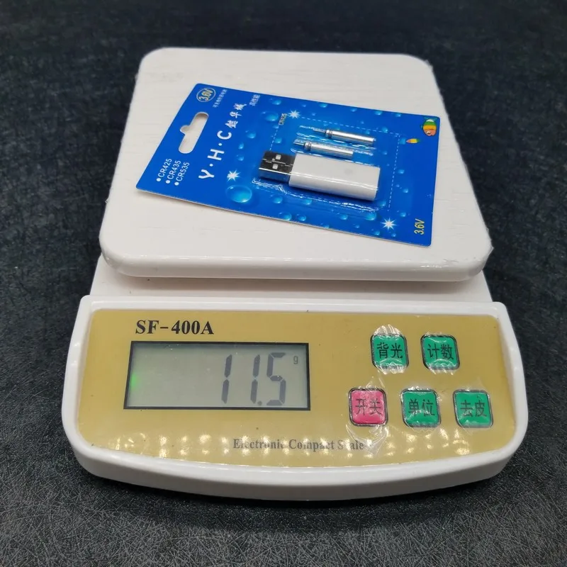 1 комплект USB для рыболовных поплавков перезаряжаемый CR425 аккумулятор подходит для использования с USB костюмы для различных зарядных устройств A12