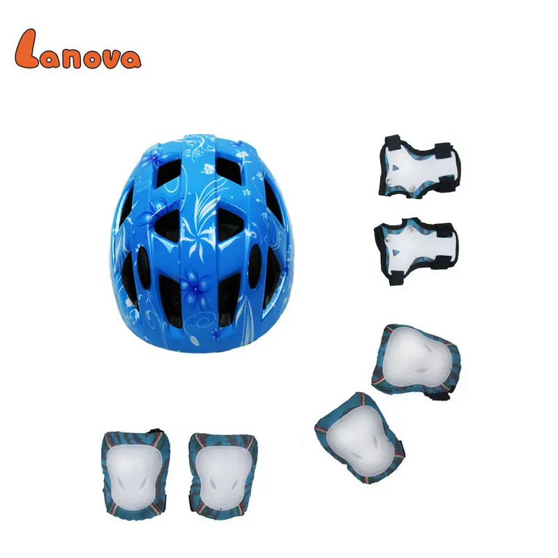 LANOVA 7 шт./компл. детская Защитная Экипировка для катания на коньках велосипед