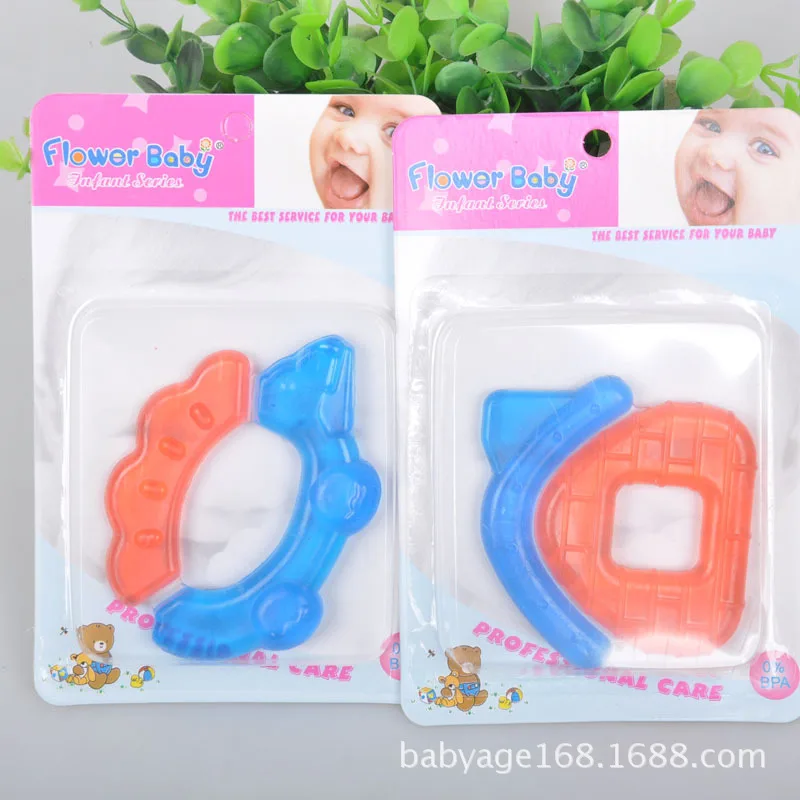Детский силиконовый Прорезыватель для зубов мягкое зубное кольцо младенцев
