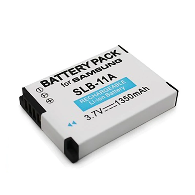 Высокое качество 1350 мАч Новый Сменный аккумулятор для Samsung SLB 11A SLB-11A SLB11A CL65 CL80 HZ25W