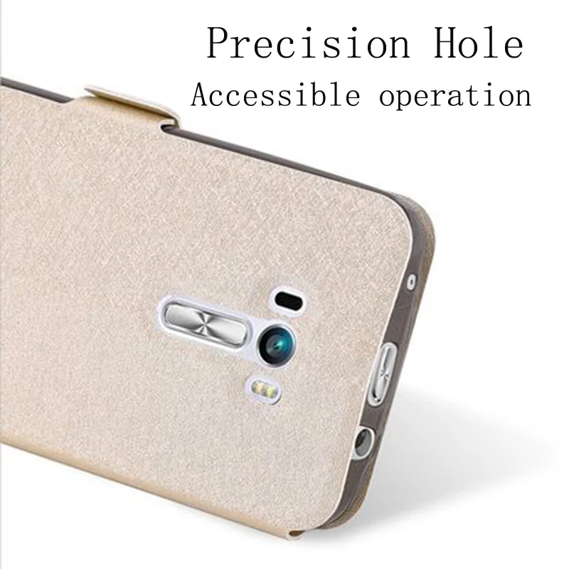 Роскошный чехол с окошком для экрана ASUS ZenFone Selfie ZD551KL Z00UD книжка из искусственной
