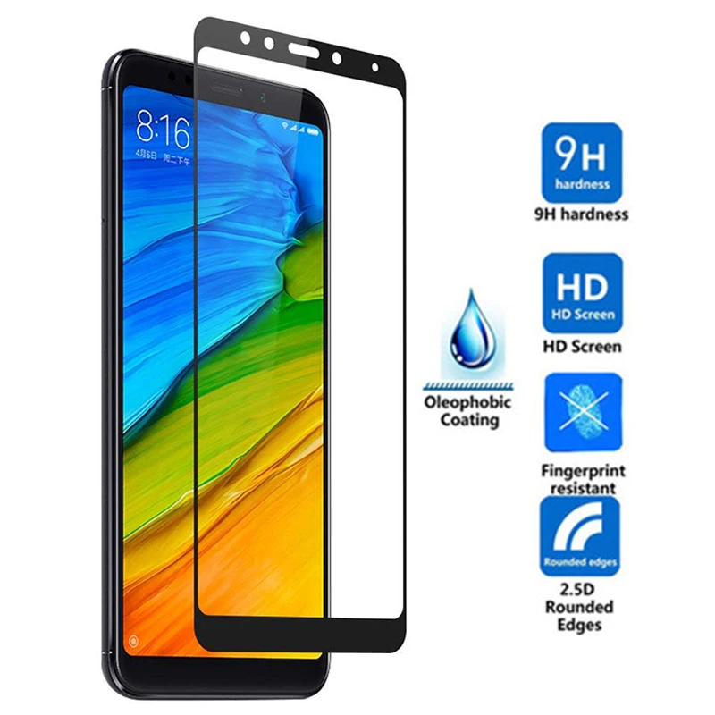 Закаленное стекло для Xiaomi redmi 5 plus Защитное note pro Защита экрана a xiomi ksiomi 9H |