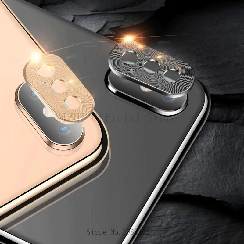 Защитная пленка для объектива камеры Apple iPhone Xs Max X XR кольцо защиты задней крышки x s