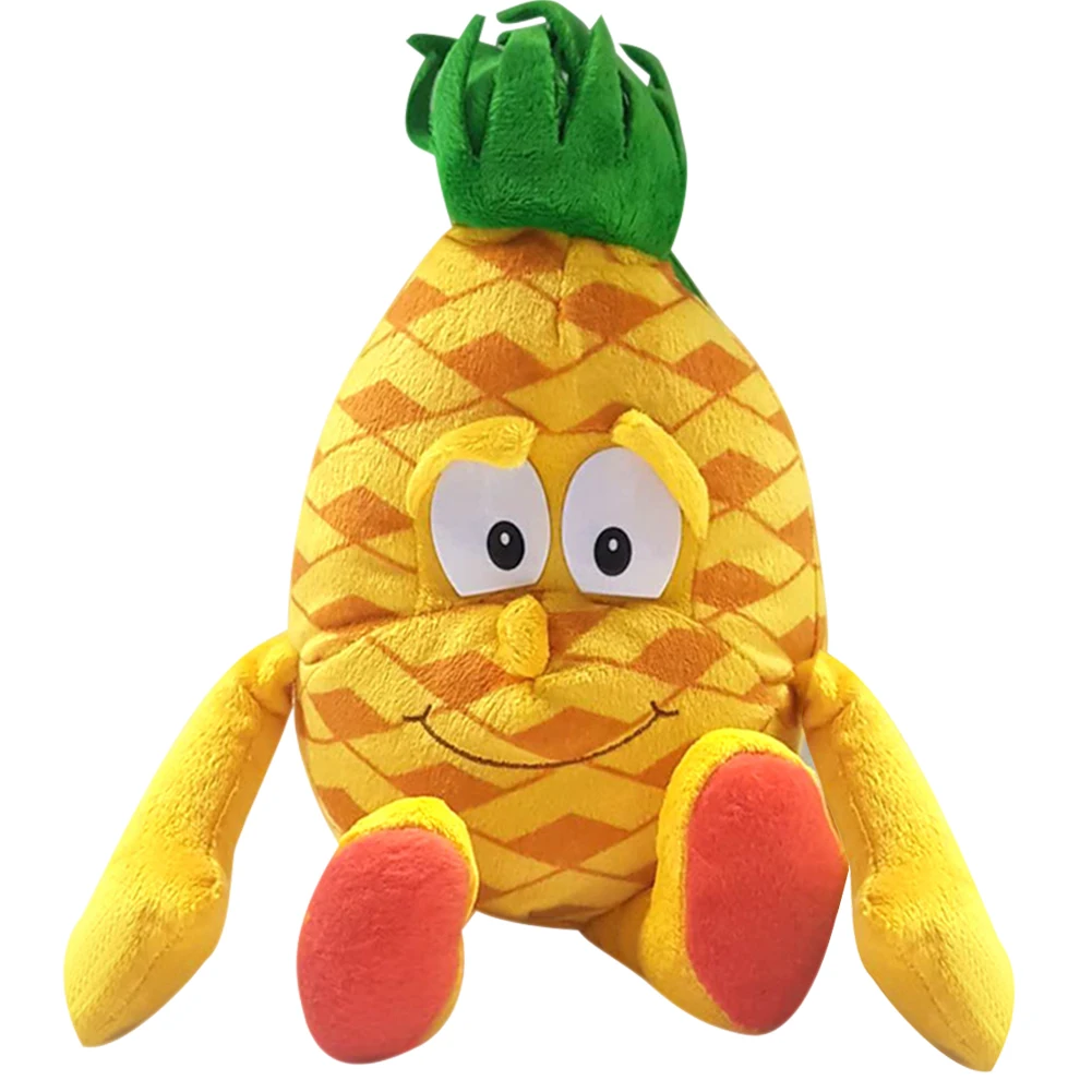 pineapple Несколько стилей отборные Новые фрукты овощи капуста ананас черника чучела плюшевая кукла игрушка для хорватских детей - Цвет: pineapple