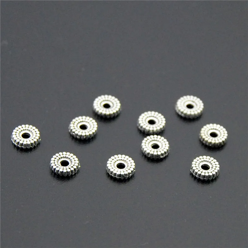 100 шт. бусины-разделители для браслетов