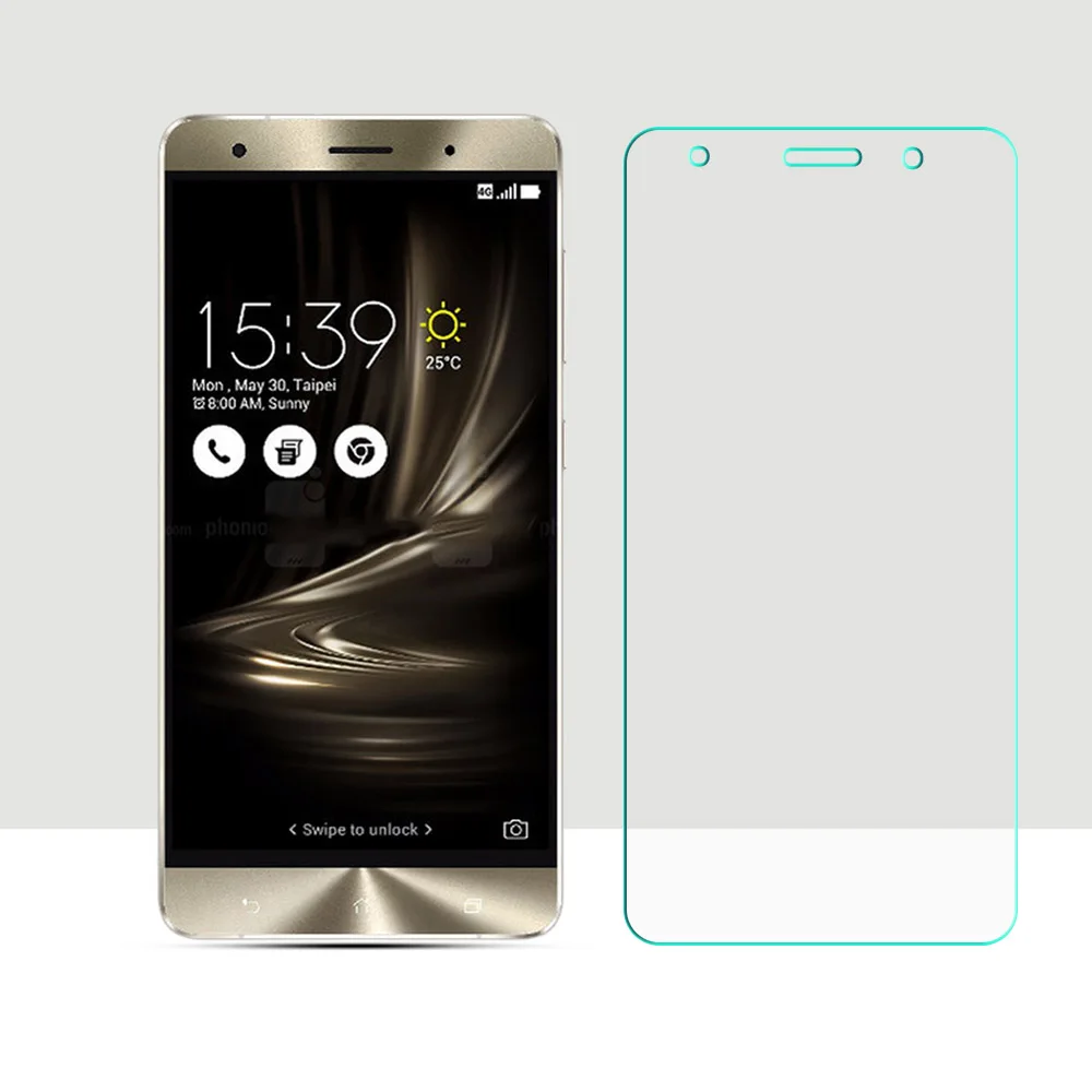 2 шт закаленное стекло для ASUS ZenFone 3 Deluxe ZS570KL Защитная пленка экрана защитное