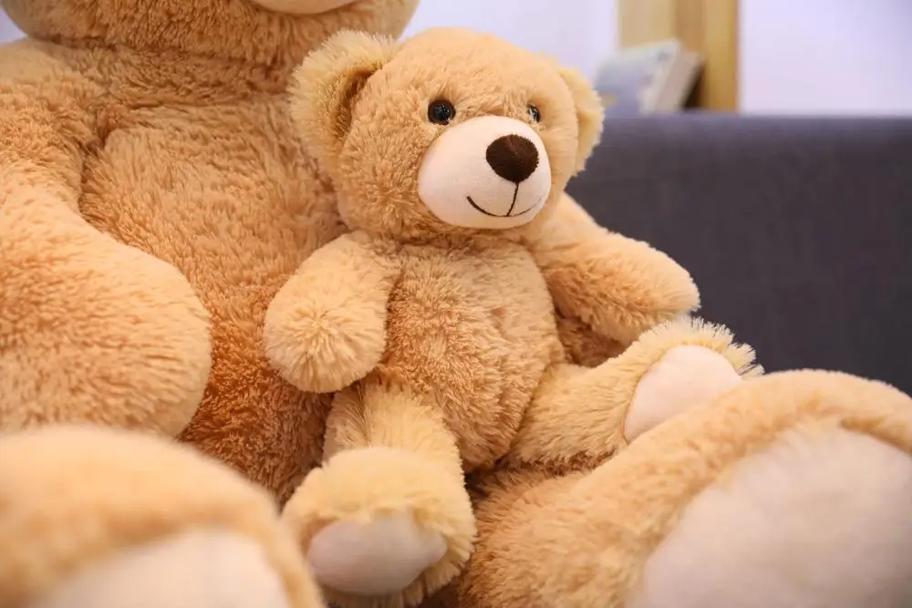 Новинка 100 см гигантский Kawaii креативный Мишка Тедди для матери и ребенка плюшевые