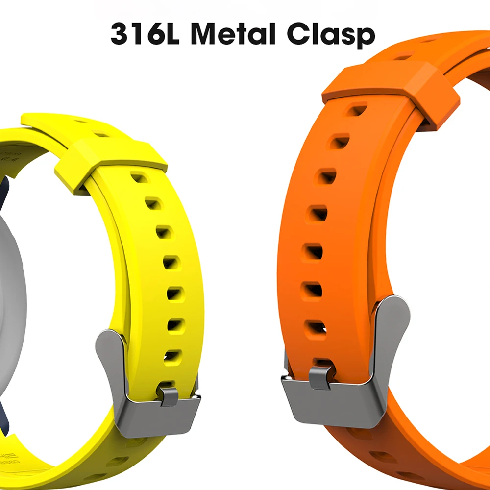 Силиконовый ремешок для часов SIKAI сменный Браслет Huami Amazfit Verge 3 | Электроника