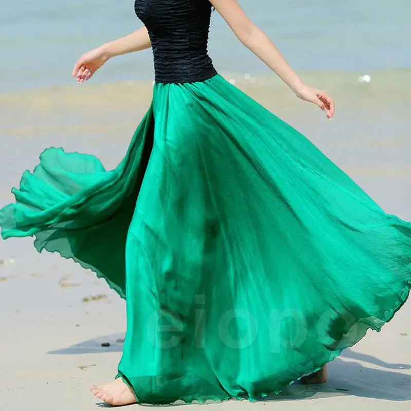 Новый бренд 2017 летняя модная кружевная юбка с эластичной резинкой на талии