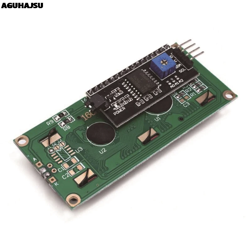 Модуль IIC/I2C 1602 с синим зеленым ЖК экраном для arduino UNO r3 mega2560 LCD 1 шт./лот|ЖК-модули| |