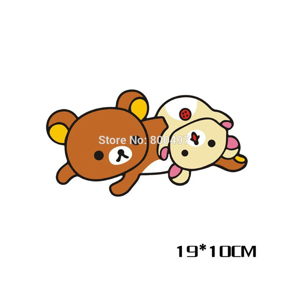 Новейшие автомобильные чехлы для стайлинга мультяшный медведь Rilakkuma