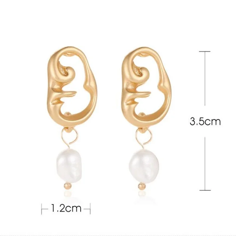 Маленькие жемчужные серьги в Корейском стиле Kolczyki Damskie D'oreille Femme букле Oorbellen для