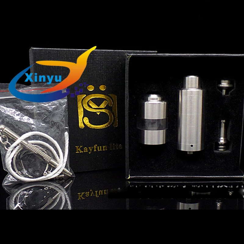 Популярный 1:1 испаритель Kayfun Lite Plus V2 RTA 316ss материал боковое масло отверстие для