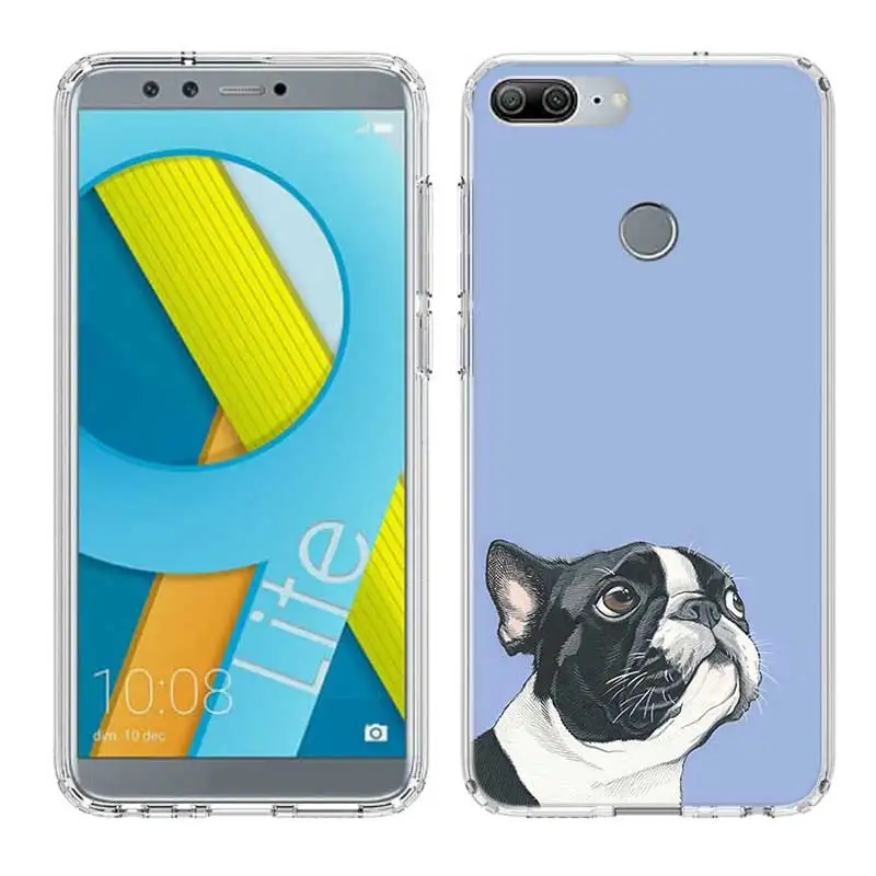 Cute Cartoon Dog Pig Cat Soft TPU Print Hull Case For Huawei Honor 8X MAX 8 9 10 lite 7 7X 6X V9 Play V20 Frosted Fundas Cover |