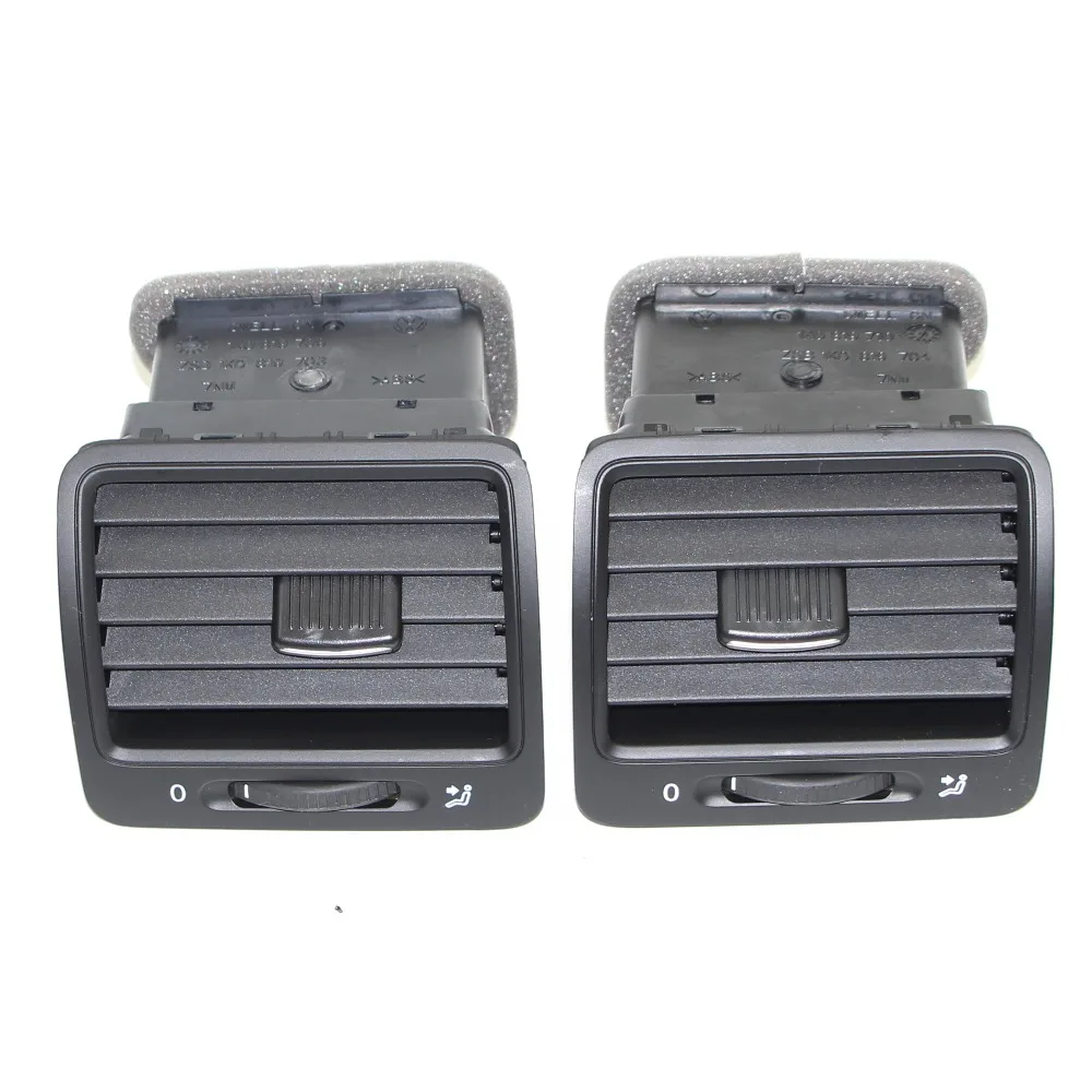 Передний левый и правый выход кондиционера для VW Golf 5 Jetta MK5 Rabbit 1KD 819 704 1KD819703