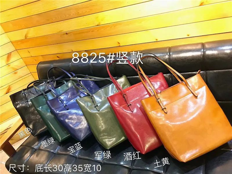

Bag female 2018 new wave fashion atmosphere single shoulder Messenger bag ladies simple leather temperament bucket handbag