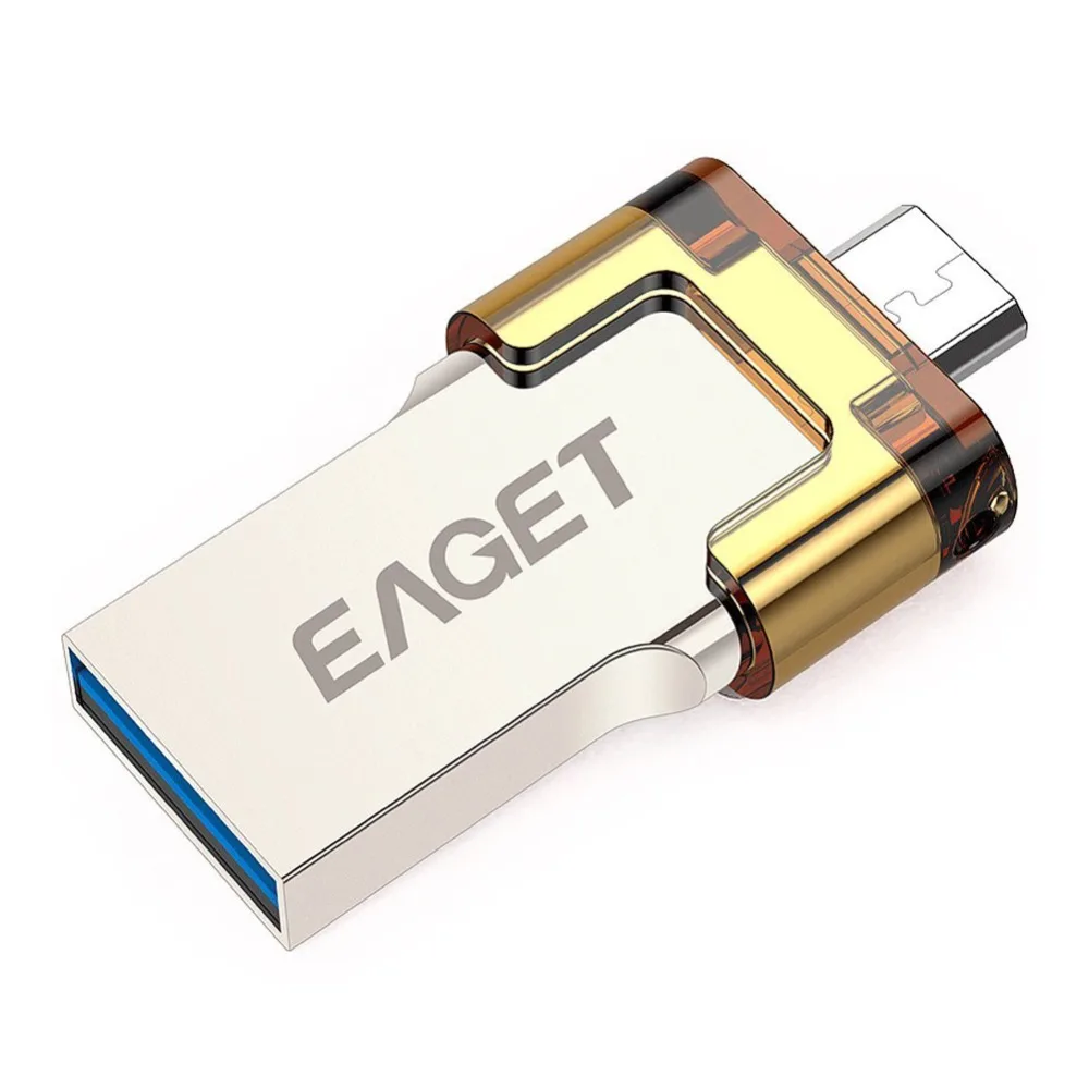 Usb flash drive 3.0 Eaget v80 пройти h2test OTG Смартфон Tablet PC 16 ГБ 32 64 usb pen driveExternal Хранения pendrive |