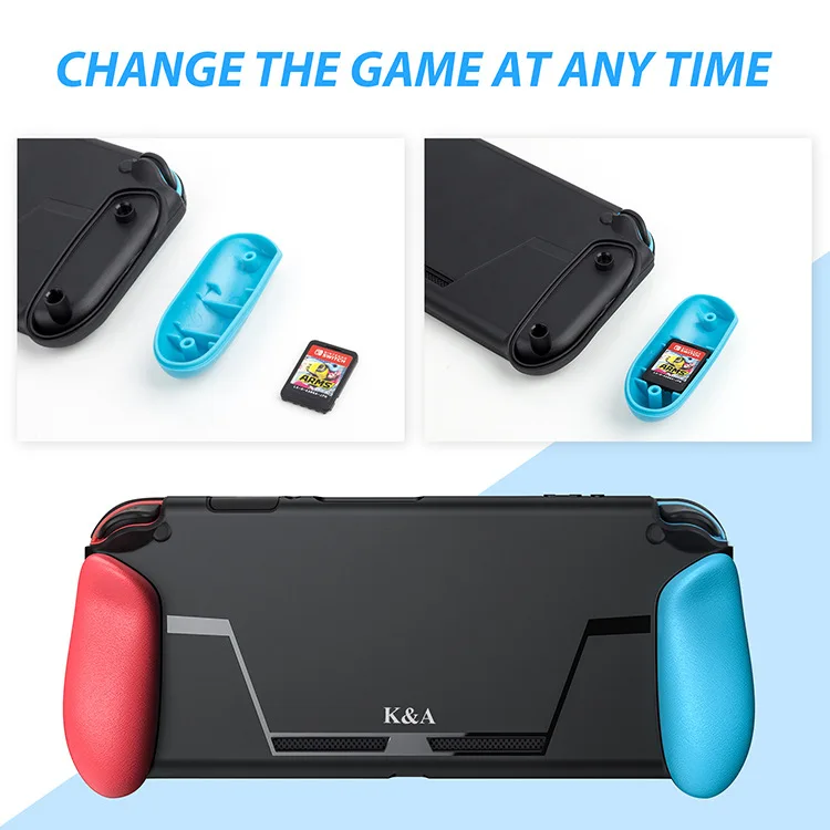Мягкий защитный чехол для консоли Nintendo Switch NS NX из ТПУ с ручкой и карманом игровых