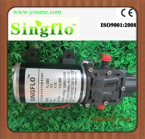 Миниатюрный водяной насос 24 в 100PSI для распылительной системы/gardeb /RV|pump for|100psi water