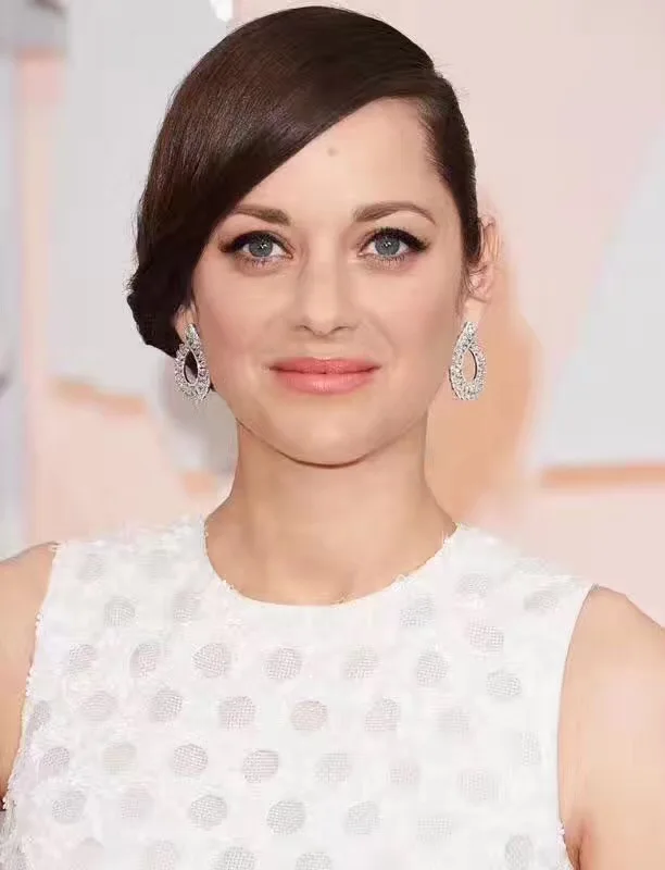 Прозрачный Цирконий 2017 Новый Модный кубический цирконий серьги гвоздики