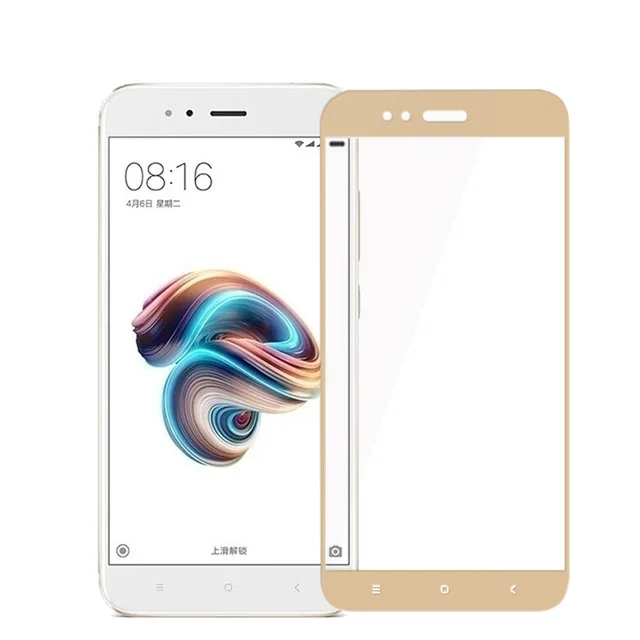 Защитное стекло с полным покрытием для Xiaomi Mi5X Mi 5X A1 2 шт. | Мобильные телефоны и