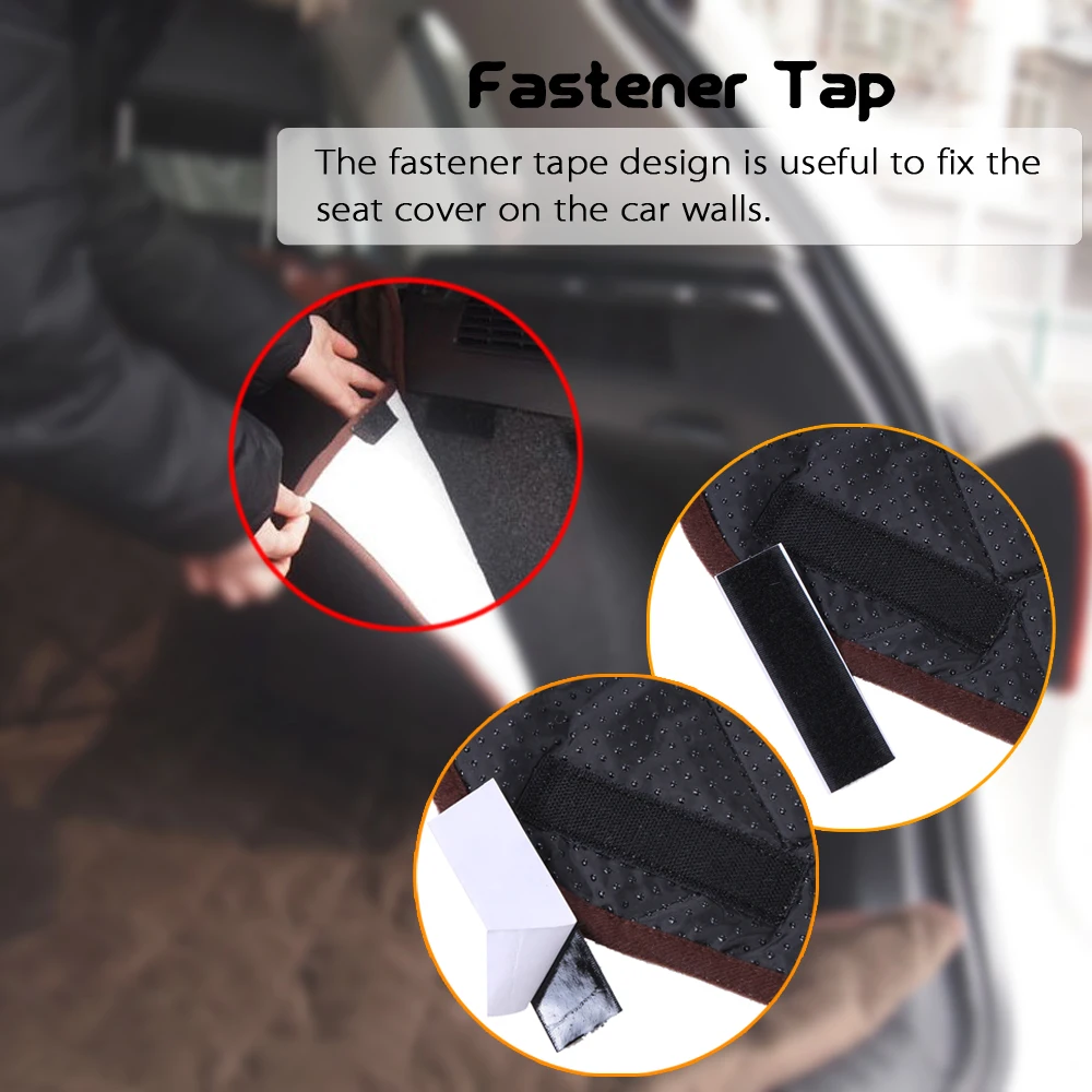 Роскошный водонепроницаемый нескользящий чехол на заднее сиденье для домашних