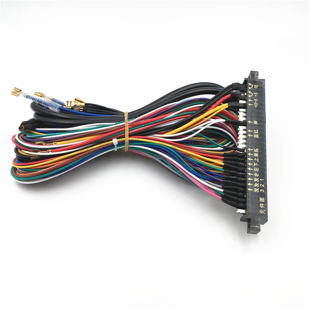 Лучшая цена! Аркадные детали jamma жгут проводов для игрового автомата|harness plug|har bowhar
