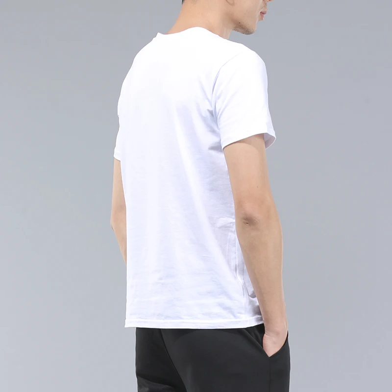 2019 Простые Дизайнерские однотонные хлопковые футболки с круглым вырезом для